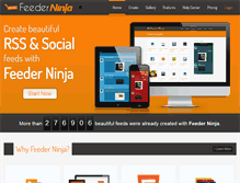 Tablet Screenshot of feederninja.com